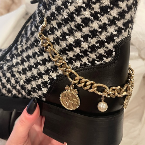 Chanel Tweed Boots - Picture 8 of 8